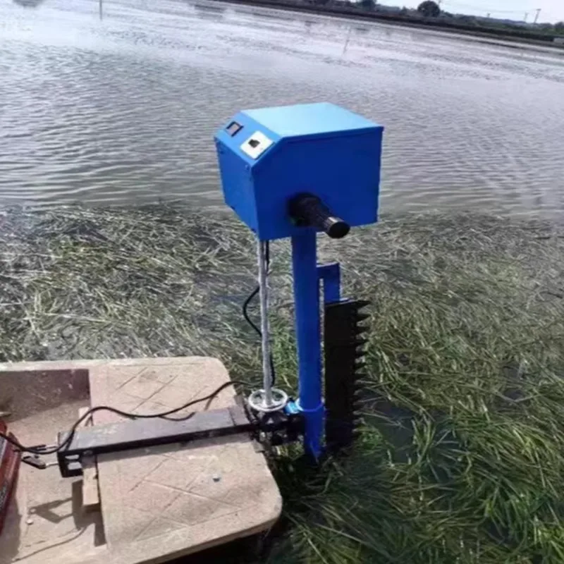 Lake cleaning remote control lake mower aquatic plant harvester