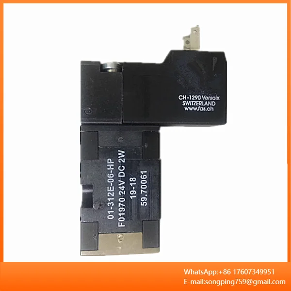 

Solenoid Valve 59.70061 01-312E-06-HP 100% Brand New Original, Shipped As Soon As Possible