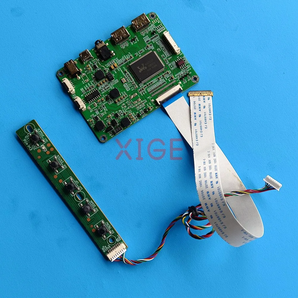 

For NV125FHM-N51 NV125FHM-N62/N82 Laptop Display 1920x1080 EDP 30-Pin Micro USB 2Mini-HDMI 12.5" Controller Driver Board DIY Kit