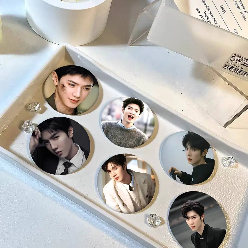 Schauspieler Chen Zheyuan Rundes Abzeichen Kreative Brosche Kleidung Rucksack Accessoires Anstecknadel