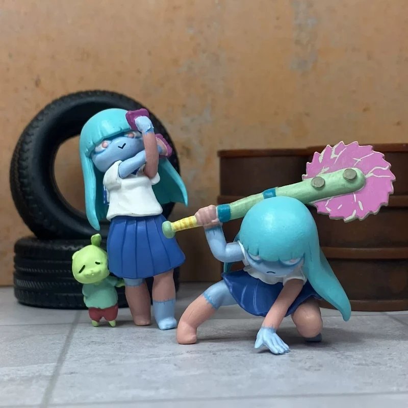 GENCO ZOMKO Figurinha de Zumbi Gashapon Estilo Rebelde PVC Modelo Colecionável Decoração de Mesa Para Colecionadores Adultos Em Estoque