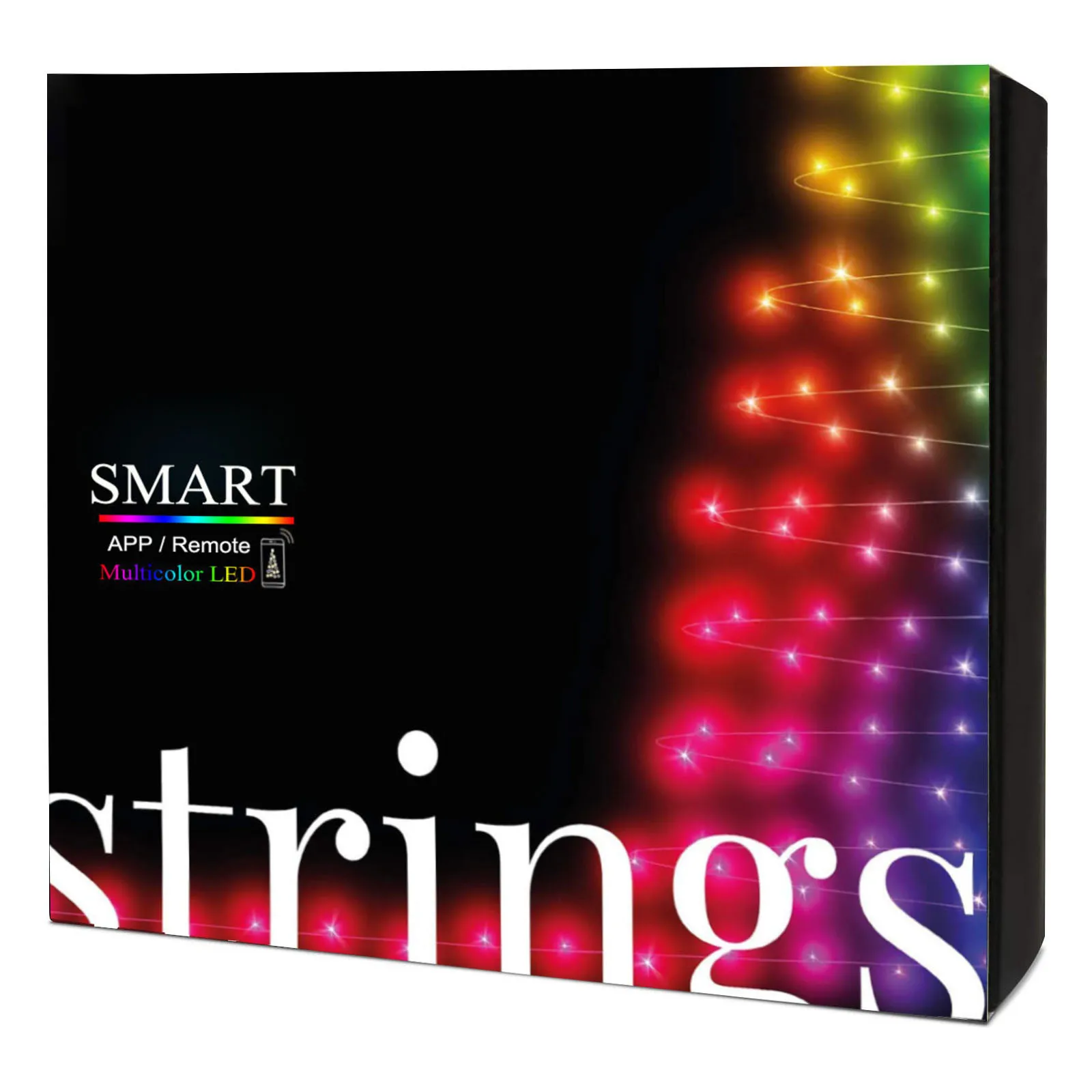 WS2812B LED String Dream Color Christmas Lights WS2812 RGB Led Strip Bluetooth Music Full Color Addressable Individually DC5V