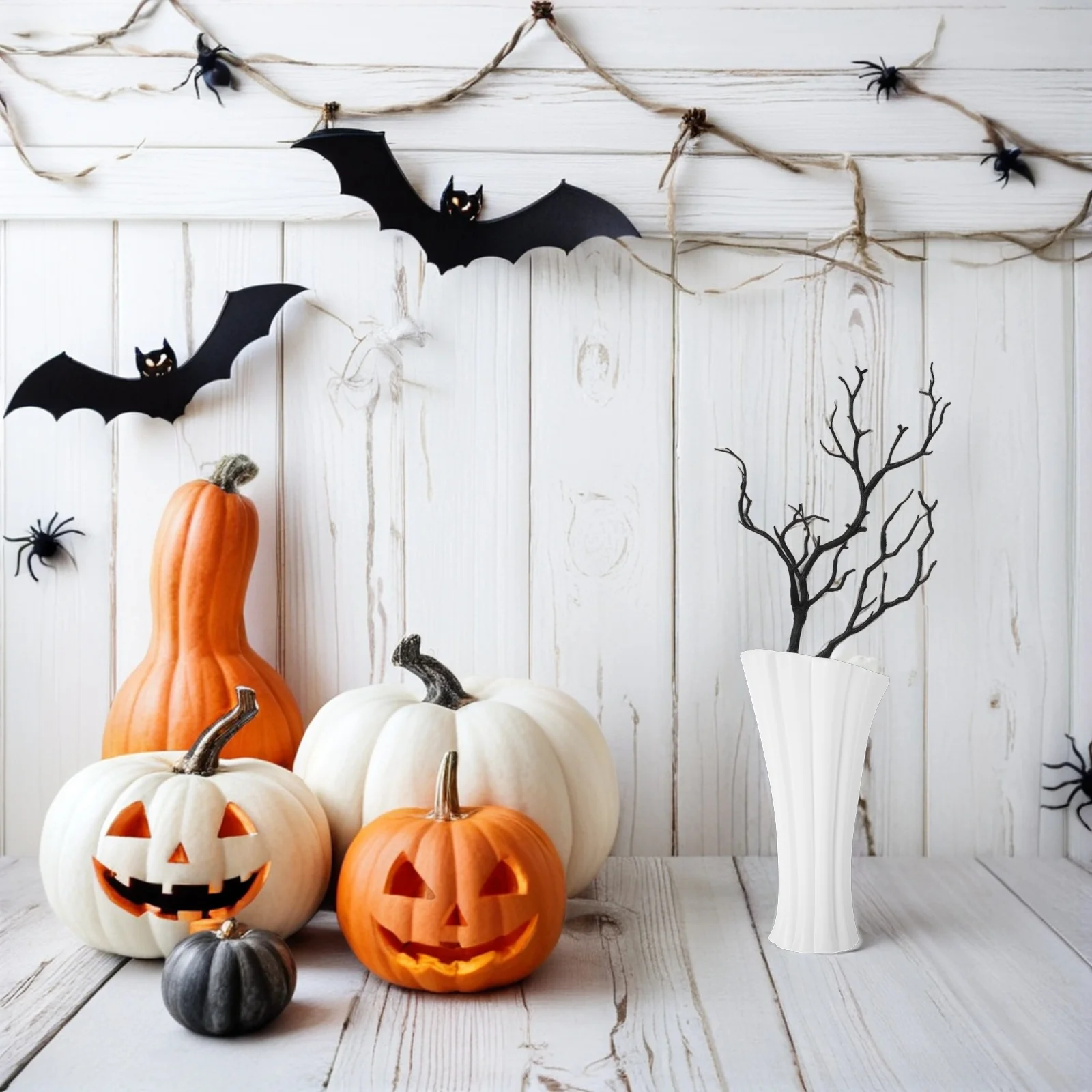 

4 шт., искусственные рога, пластиковые ветки, маленькие декоративные ветки растений для наполнения вазы, сделай сам, повязка на голову, украшение