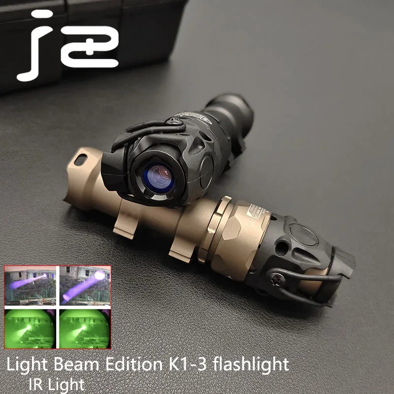 Sotac Kiji K1-3  Aluminum Torch IR Aperture Adjustment Beam Scout Light Night Vision Torch 850nm Illumination Weapon Flashlight