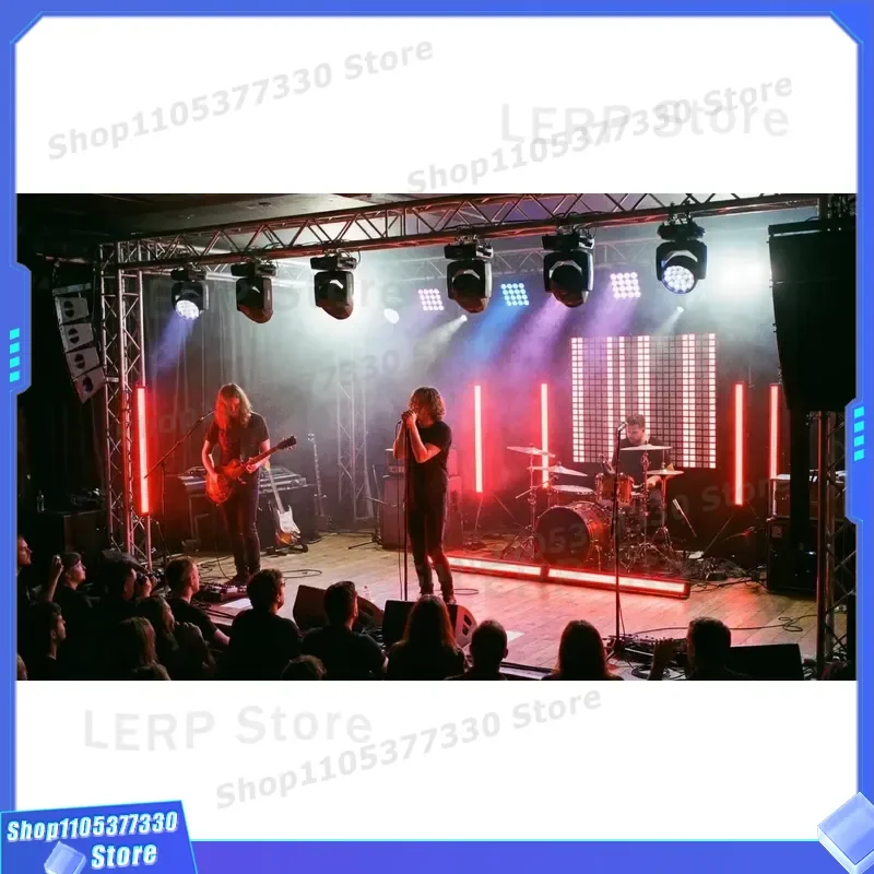Pro DMX RGB LED Pixel Light Bar IP66 Waterproof Strobe Stage Lighting for DJ Disco Concert Party Outdoor Event Decoration