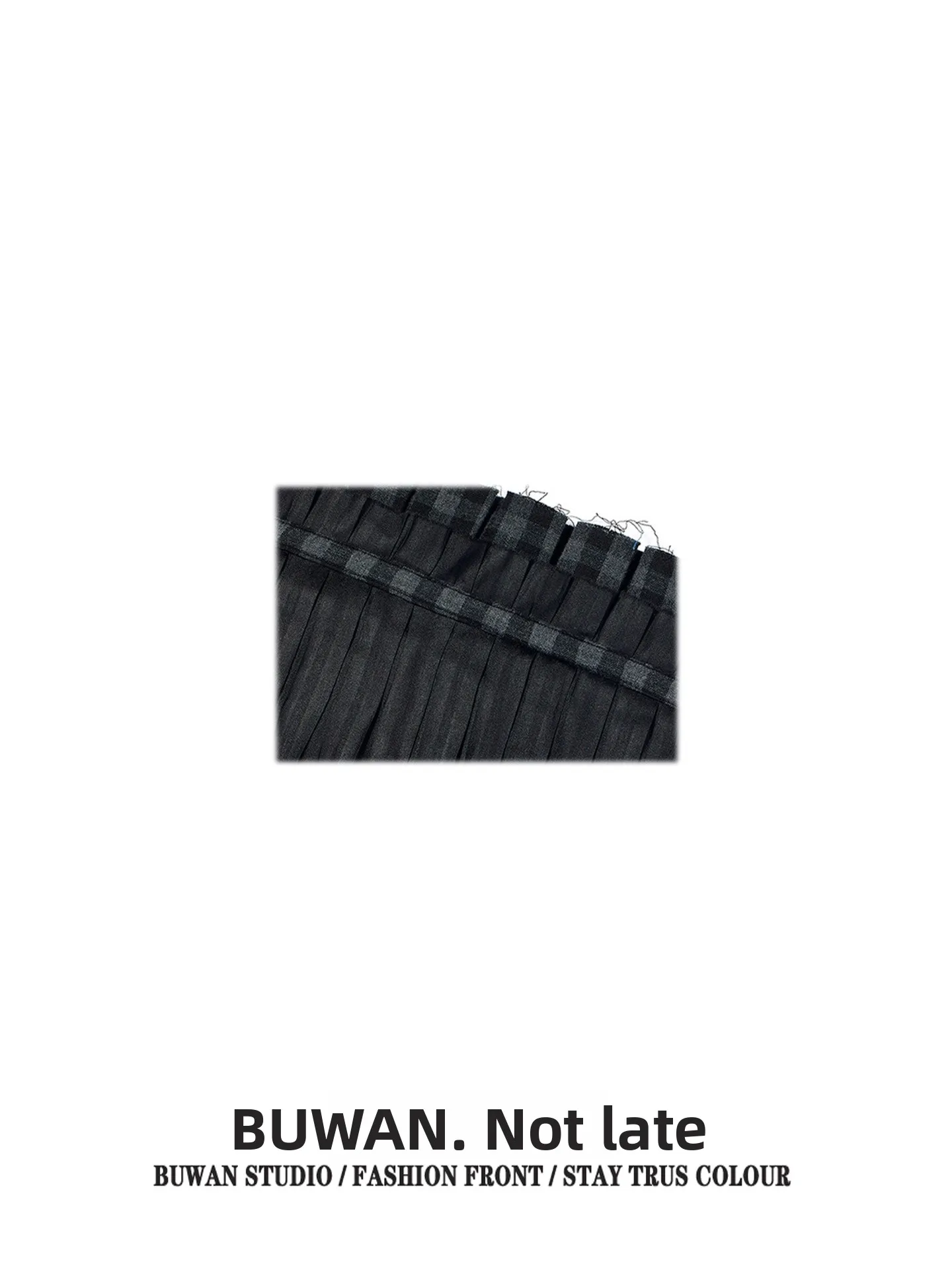 Retro American Folded Double Layer  Belted Skirt Curtain Women's Fashionable Outerwear Atmosphere Layering Half Skirt