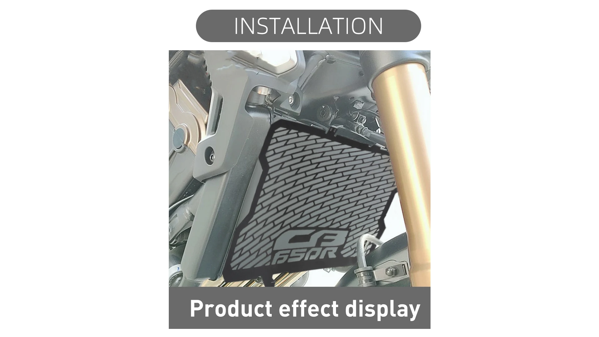 2024 Motorcycle CB 650 R Aluminum Radiator Grille Cover Guard Protection FOR Honda CB650R CB 650R CB 650 R 2019 2020 2021 2022 - Image 2
