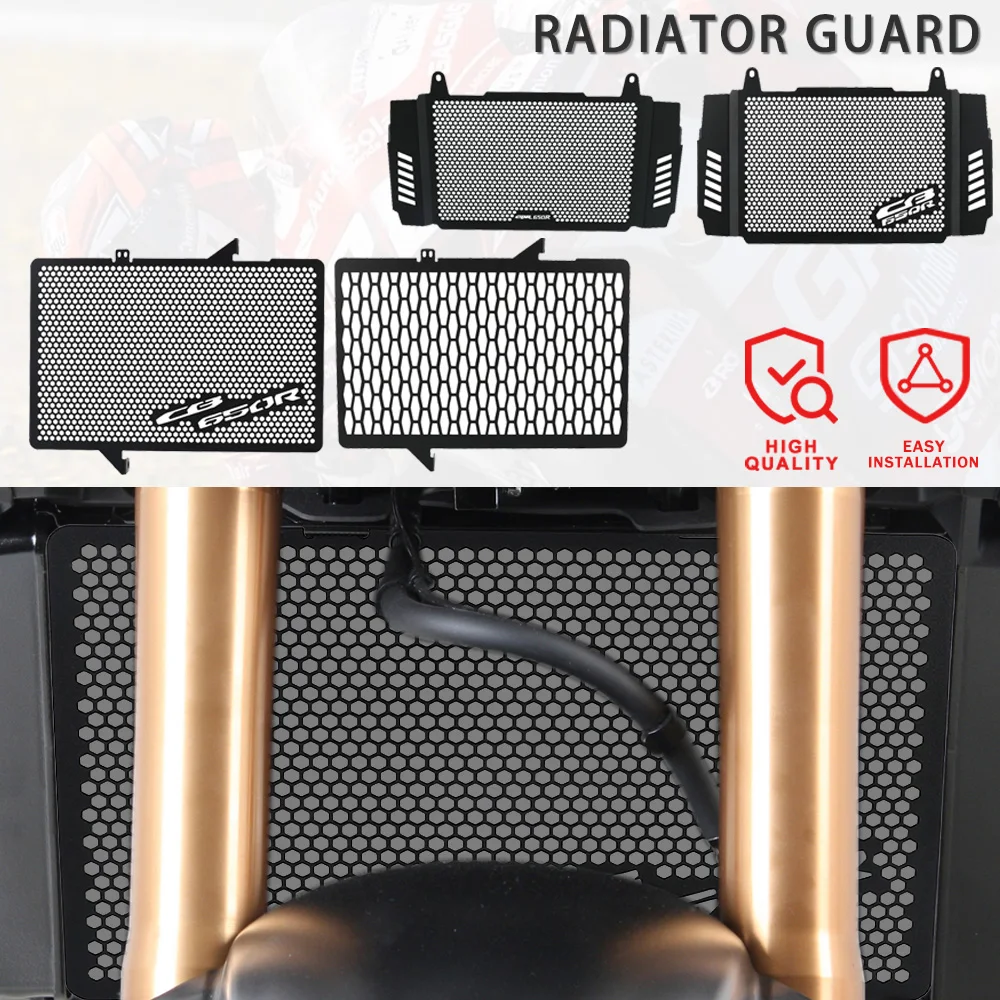 

2026 2025 Radiator Guard Grille Cover Grill For Honda CB650R Neo Sports Cafe CBR650R CB650F CBR650F 2024 2023 Mesh Net Protector
