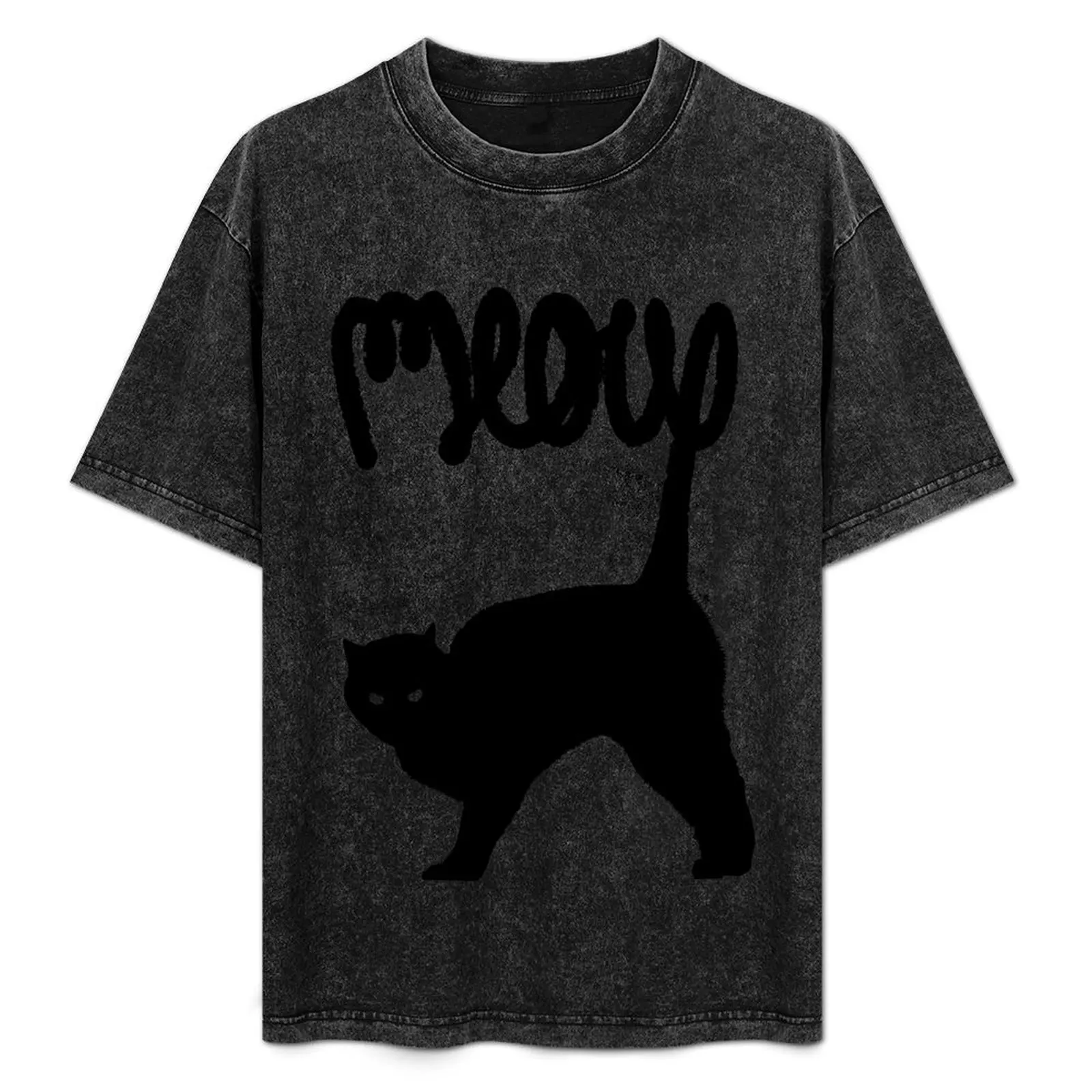 

Meow T-Shirt Work Casual Loose Fit T-Shirt