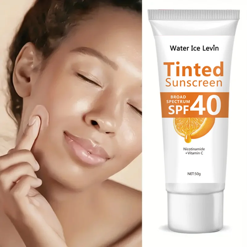 لوشن واقي من الشمس باللون البرتقالي، كريم واقي من الشمس للعناية بالبشرة، كريم واقي من الشمس لتبييض الوجه، مرطب مضاد للشيخوخة والتحكم في الزيوت