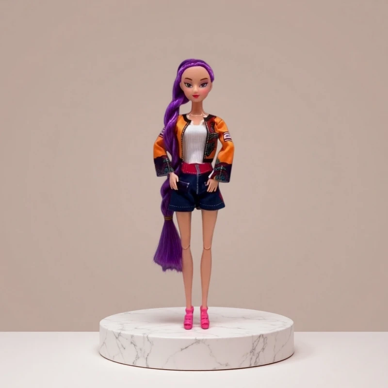 

Популярная виниловая кукла KPop «Охотники на демонов», аниме Rumi Mira Zoey, подвижная модель, милая декоративная статуя, детская игрушка, подарок на день рождения