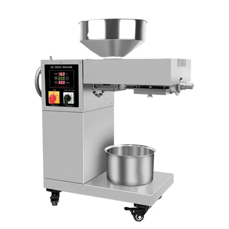 Automatic D05 Commercial Medium Screw Press  Macadamia Nut Oil Press Machine   OLIVE Oil Press Machine