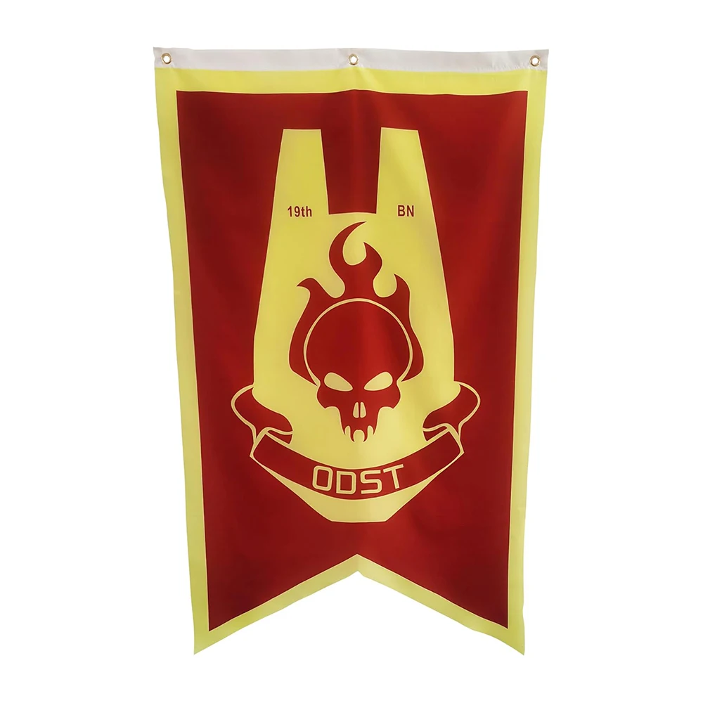 Bandera de ODST, pancarta de solteros orbital Drop Shock, 30x50 pulgadas
