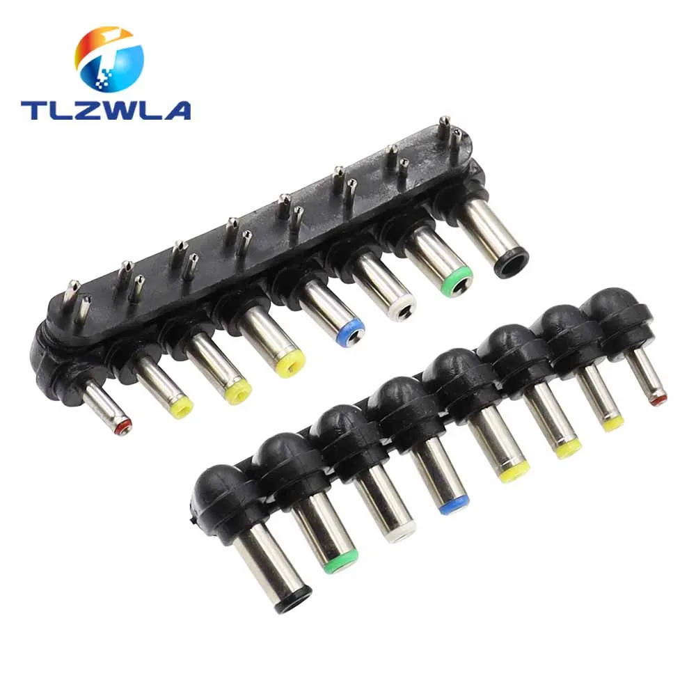 8 szt. Uniwersalne dla notebooków Laptop AC Adapter zasilacza do ładowarki końcówki łącze typu Jack dla wtyczka ładowania dla tablety PC — zdjęcie 3