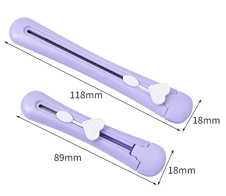 Mini Mes Kantoor Sloop Express Mes Briefopener Draagbare Hand Craft Wikkelen Account Papier Snijgereedschap