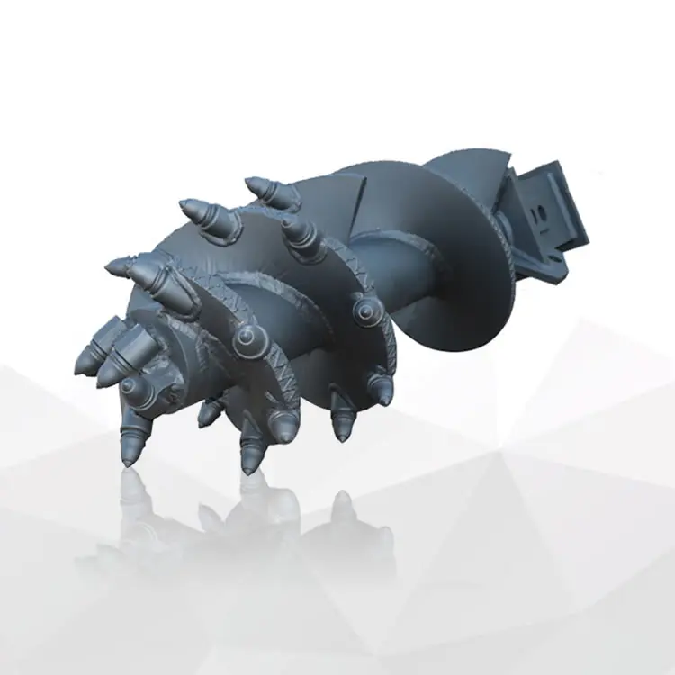 #Piling Rig Accessory Heavy  Large Diameter Conical Bits for Drill Auger