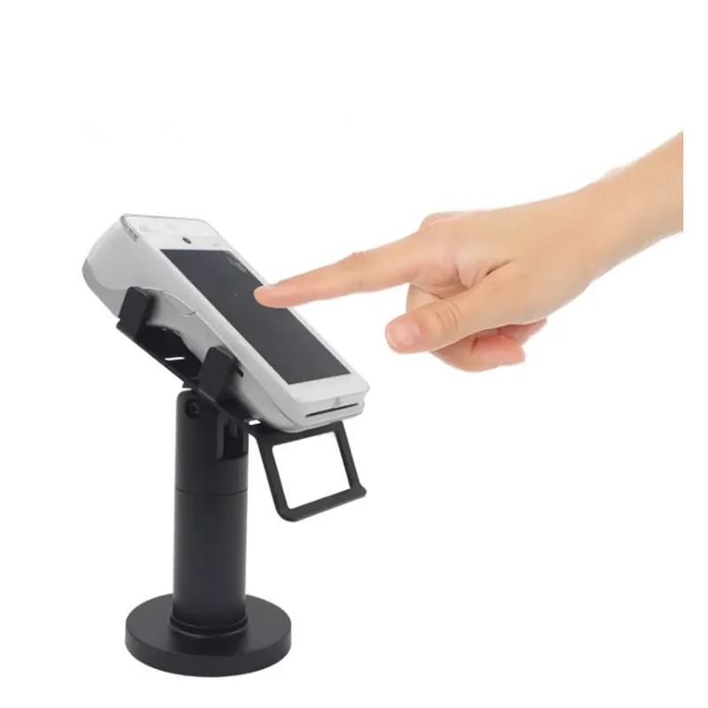 

Universal Credit Card Machine Bracket for 6~8.8 Cm Width Swivel Adjustable Screw Fixed POS Terminal Locking Stand