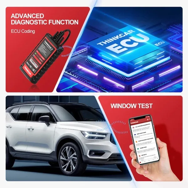 2025 Thinkdiag 2 THINKCAR Thinkdiag2 OB-D2 الماسح الضوئي جميع نظام دعم يمكن FD برنامج السيارة الكامل 1 سنة دعم مجاني Diagzone