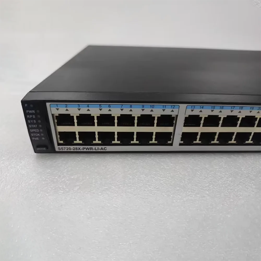 

For HUAWEI S5720-28X-PWR-LI-AC 24 port Gigabit POE power supply 4 SFP+10 Gigabit switches