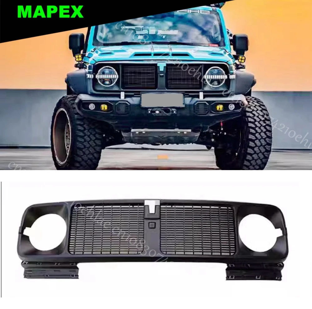 Для Great Wall GWM TANK 300 Tank 300 Модификация решетки 4X4 Внедорожная внешняя передняя решетка Аксессуары