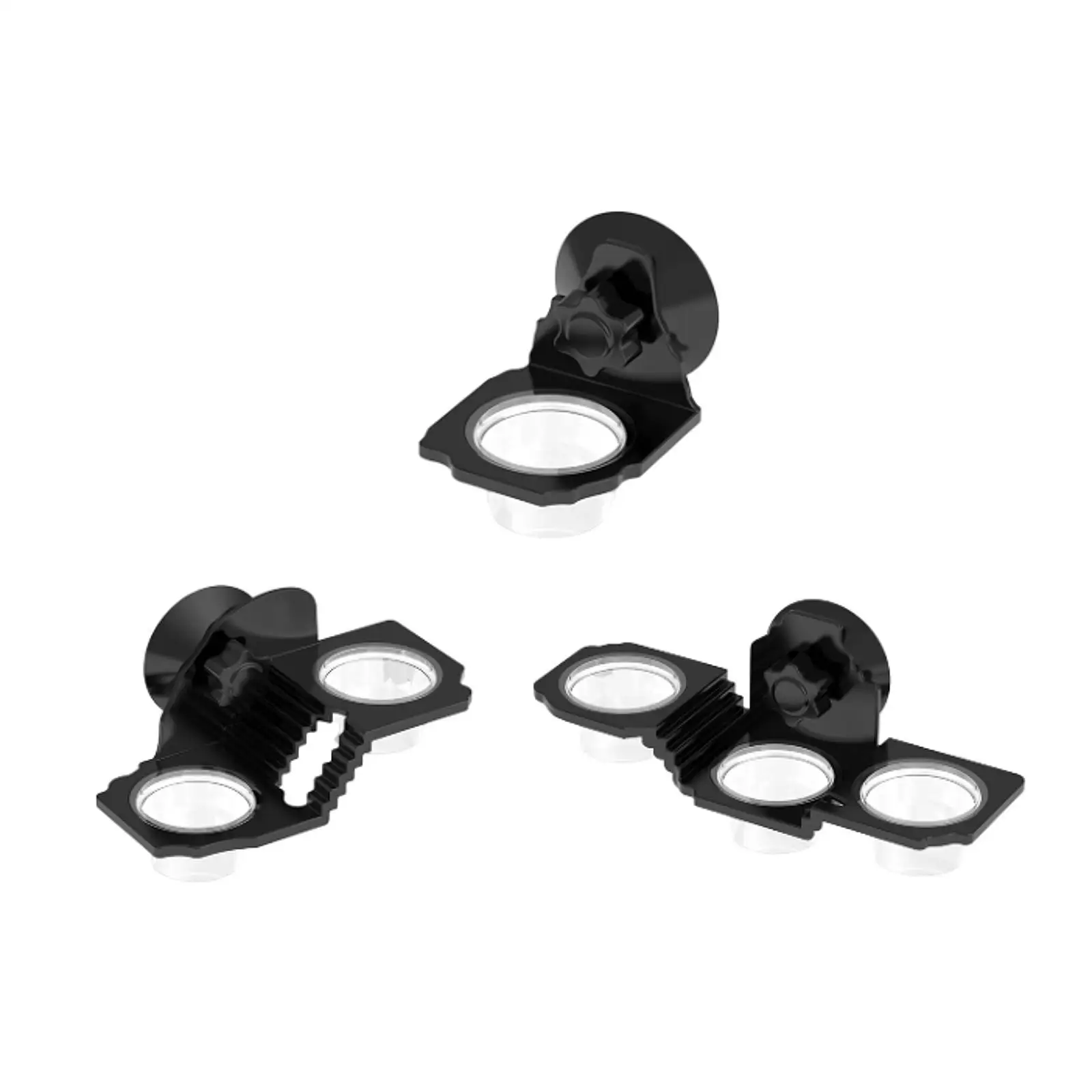 Reptile Feeder with Suction Cup Food Feeding Dispenser Convenient Functional Lightweight Feeding Cup for Frog Small Pet Gecko