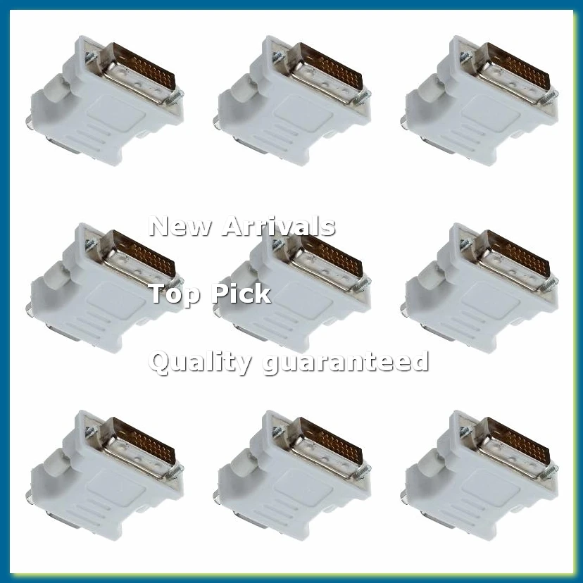 6Pack X(DVI Male to VGA Female Adapter DVI-D 24 1 15-pin Converter Connector