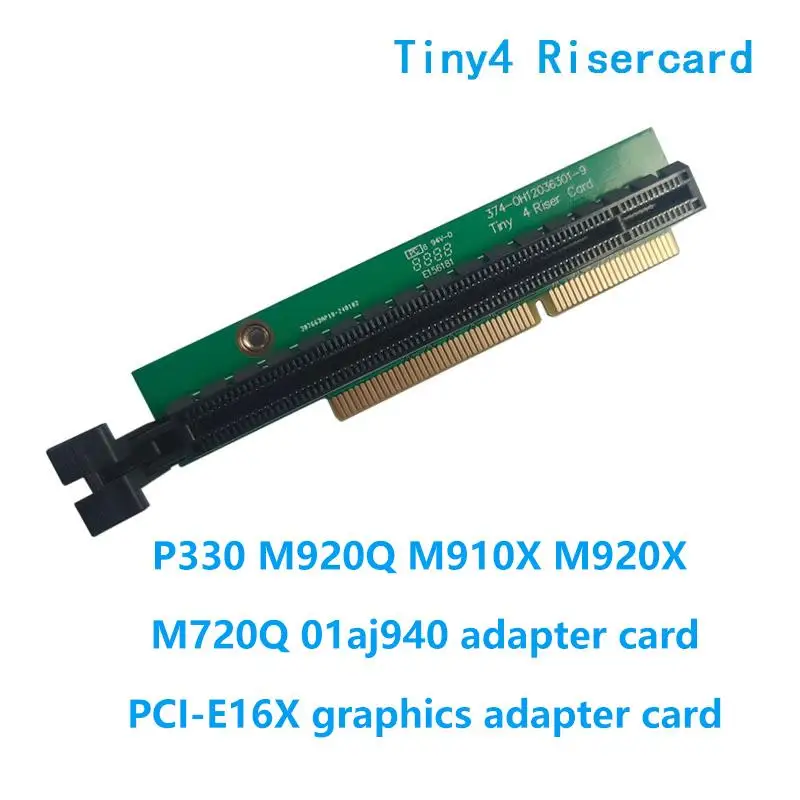 PCI E Graphic Card Expansion Riser Card 4/5/6 PCIE16 Adapter Compatible with 920x M720Q P330 PC Build