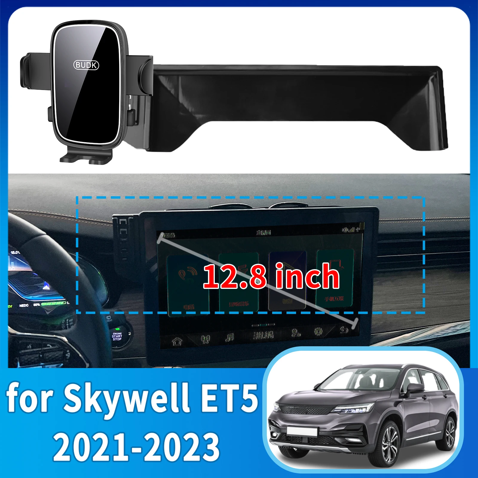 

fit for Skywell ET5 2021 2022 2023 Phone Holder, Dashboard Screen Mount Bracket Easy Installation​​ Car accessoires