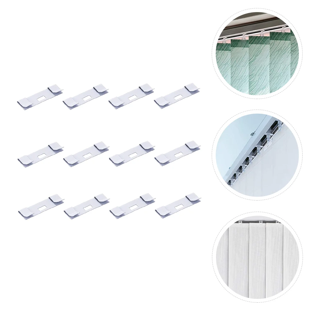 12 Pcs Window Treatments Curtain Repair Blade Blind Vane Saver Blinds Vertical Tab