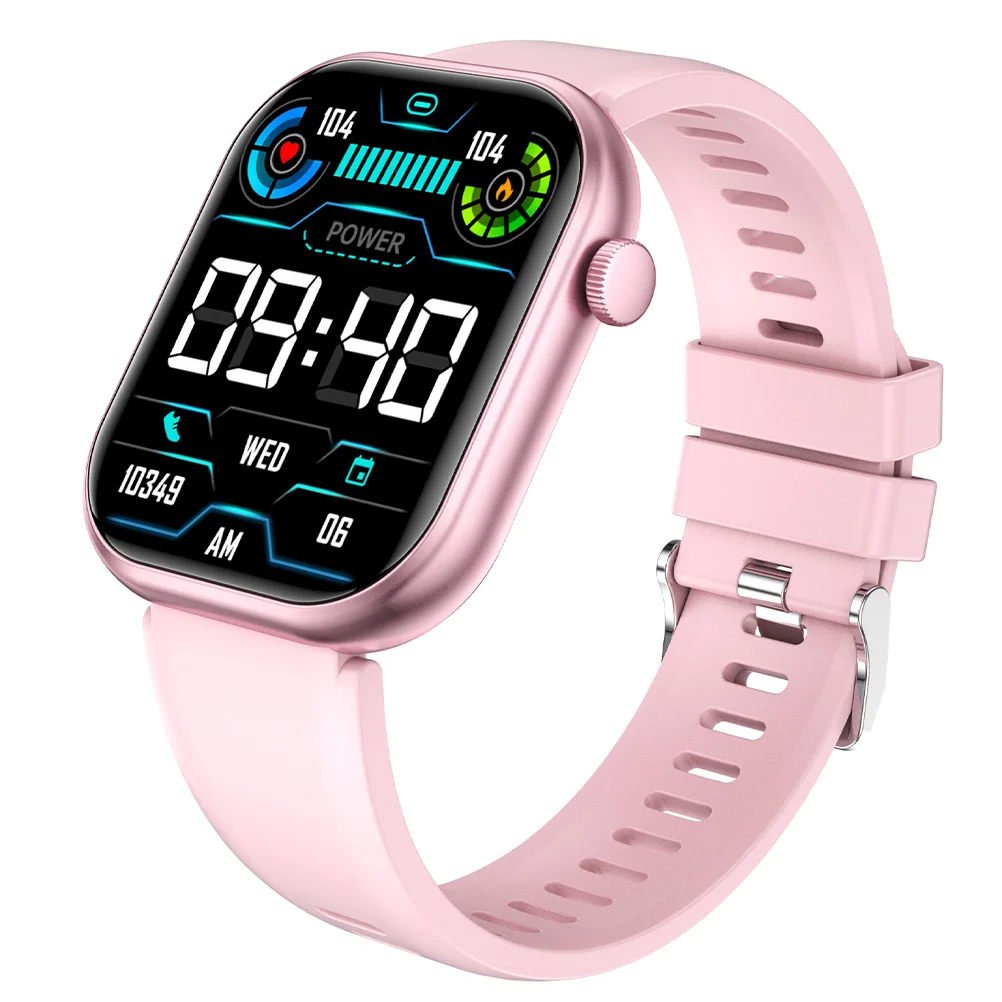 

Sports Monitoring Smartwatch Large Screen Fitness Watch Real- Heart Rate Monitor Outdoor Fitness Tracker