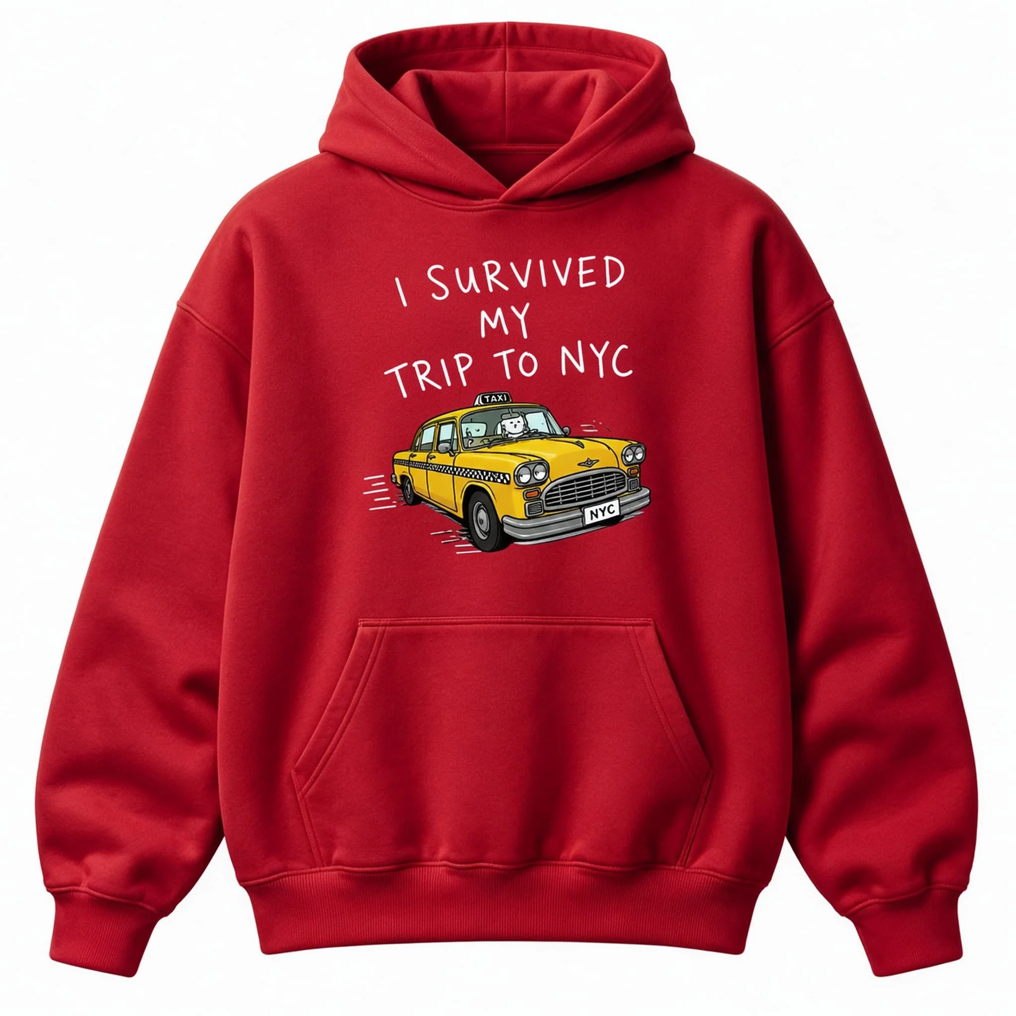 Ich habe meine Reise nach New York überlebt – Tom Holland Herbst-/Winter-Kapuzenpullover, Unisex, für Herren und Damen, Sweatshirt, Oberteil, Baumwolle, Herren-Kapuzenpullover. – Detail 12