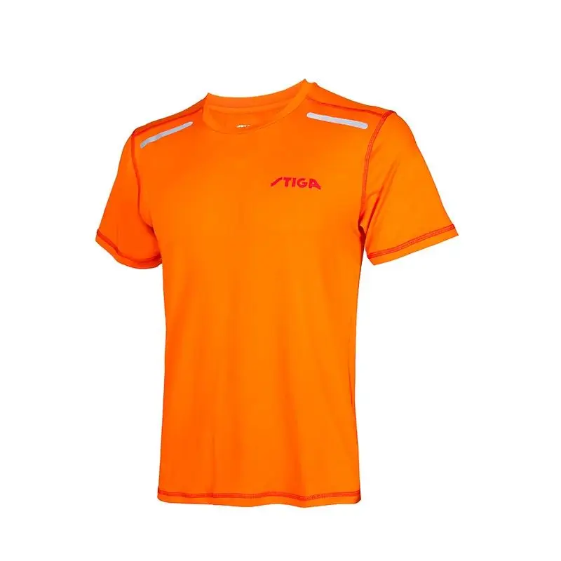 Uniforme da ping pong stega abbigliamento sportivo da competizione professionale a maniche corte da uomo e da donna ad asciugatura rapida