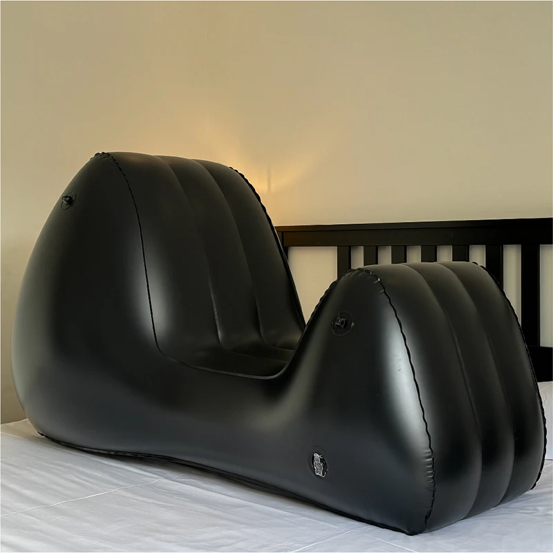 Pvc Inflatable Large Cushion Sofa Bed Furniture Couples Intimate Positions Aid Support Lounge Chair Multi-Function Air Cushions