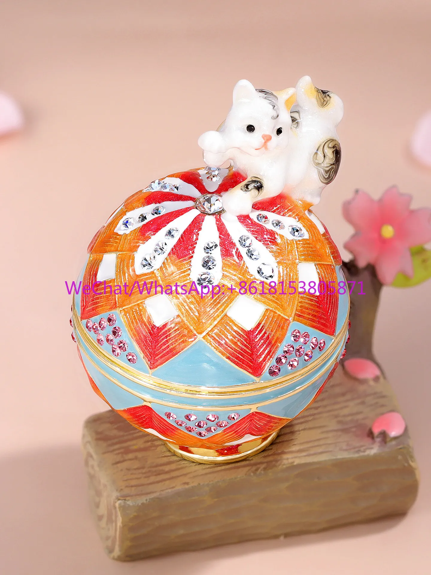 Jewelry storage box high-end exquisite cute birthday gift