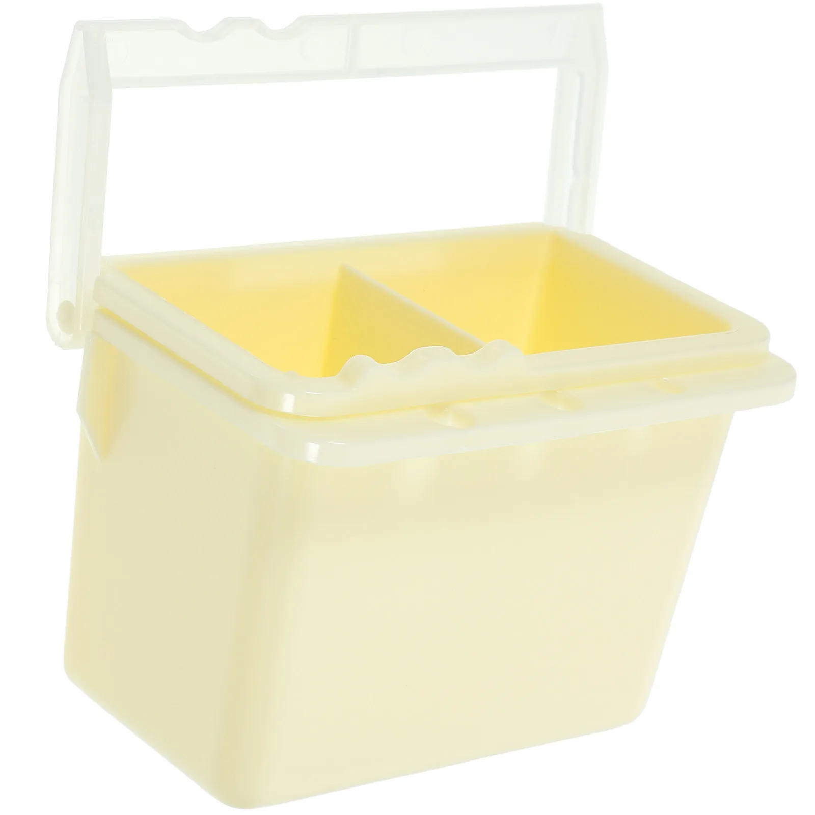 Brush Washer 2 in 1 Multifunctional Design Detaches Into 3 Buckets Portable Space Saving Brush Holder Drainage System Art
