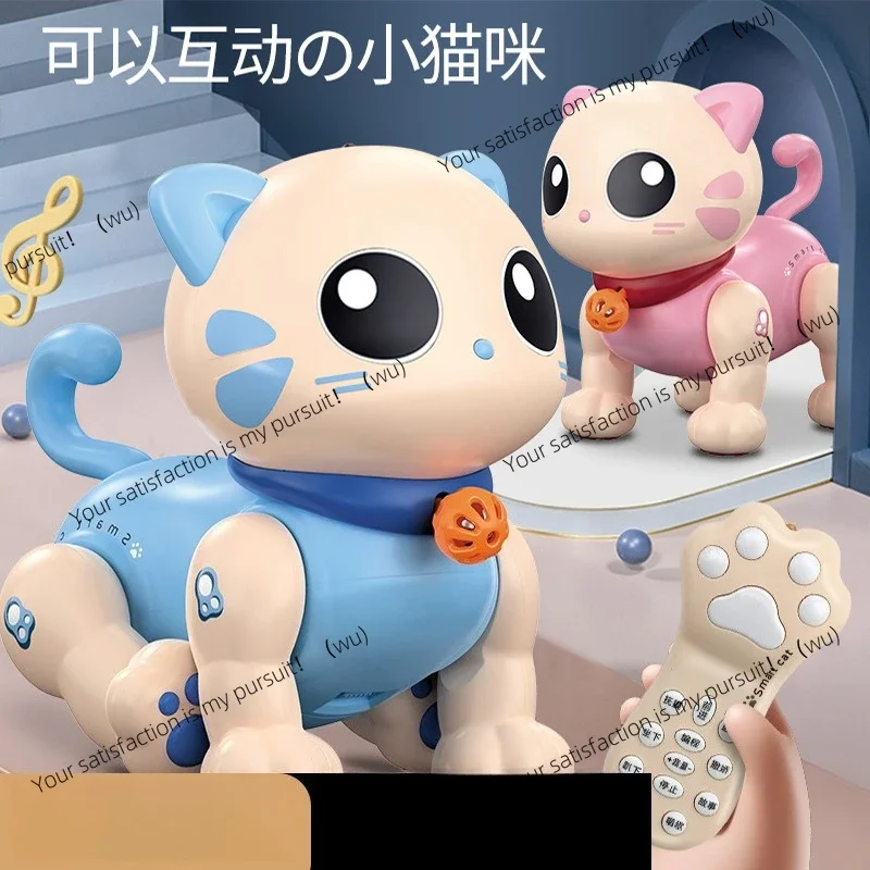 

Strictly selected Leneng simulation cute pet kitten, remote control programming electric singing and dancing smart toy