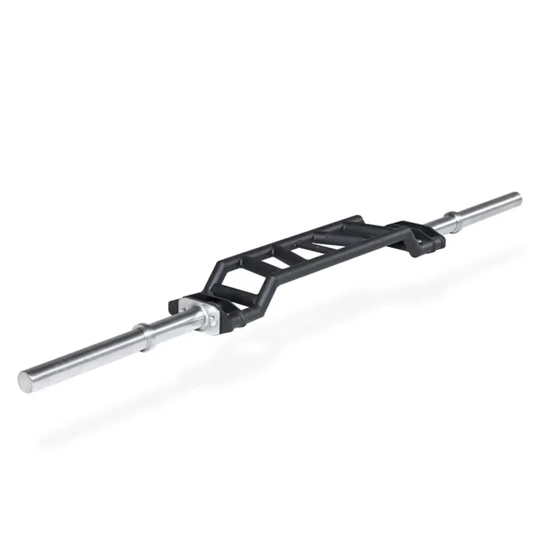 Rouser Fitness Cambered SWISS Squat Bar Curved Handle Lifting Mult Multi-Grip Barbell Bar