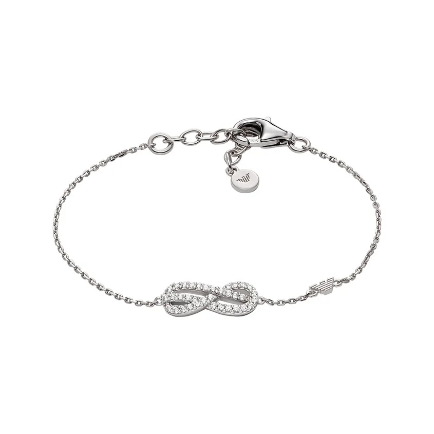 EMPORIO ARMANI 925 Sterling Silver Bracelets Women's Silver EG3598040
