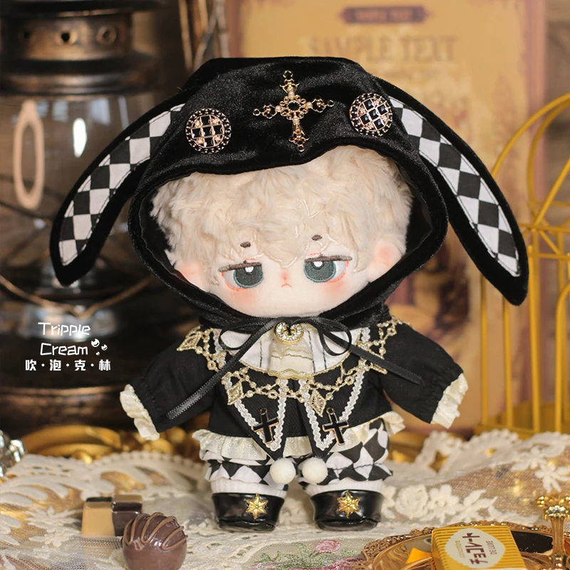 Original For 15cm Clothing No Attribute Vintage Gorgeous Rabbit Fairy Tale Gothic Dark Costume Dress Up Clothes Cosplay image 4