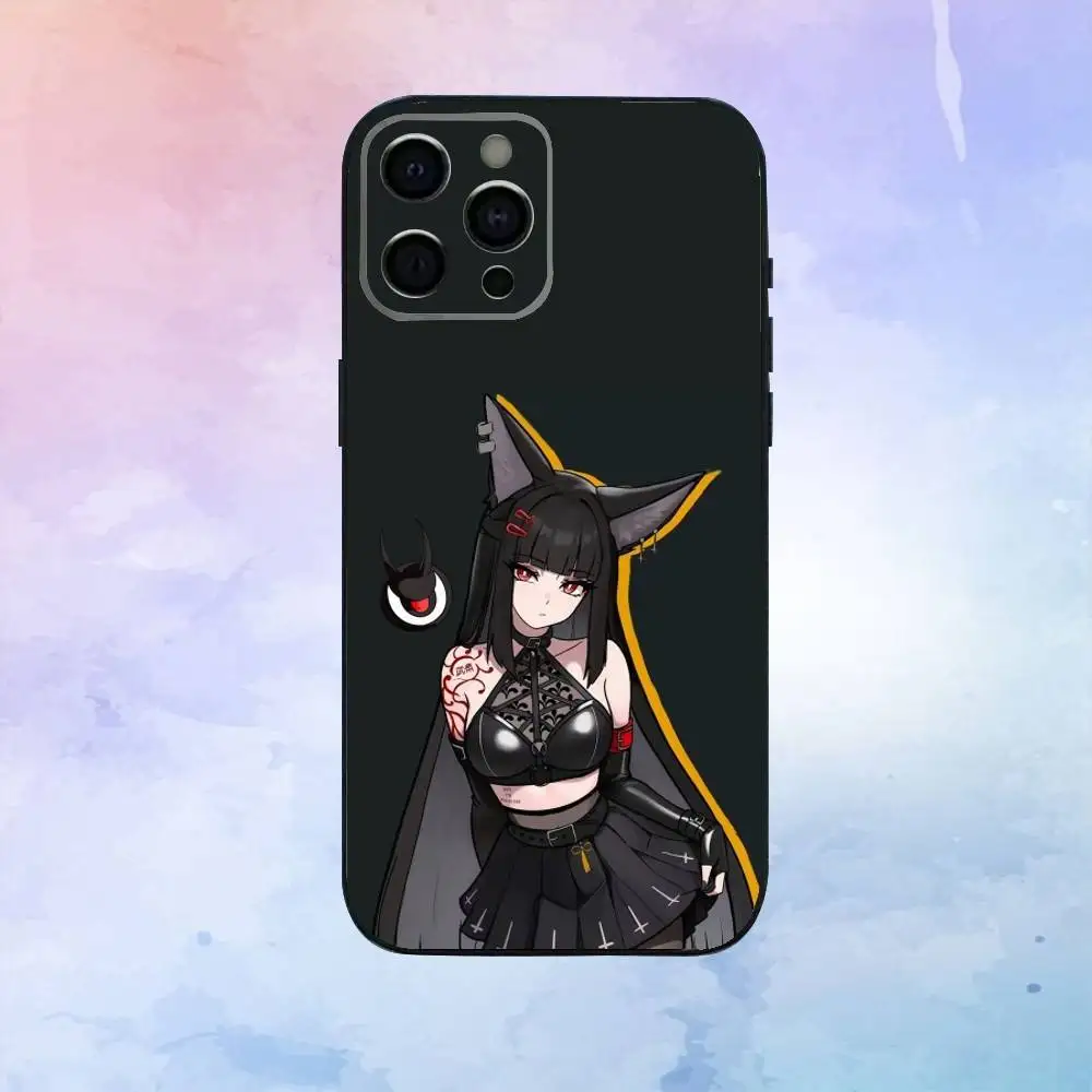 H-Hoshimi M-Miyabi ZZZ   Phone Case  For iPhone17,16,15,14,13,12,11 Plus,Pro Max Soft Black Cover