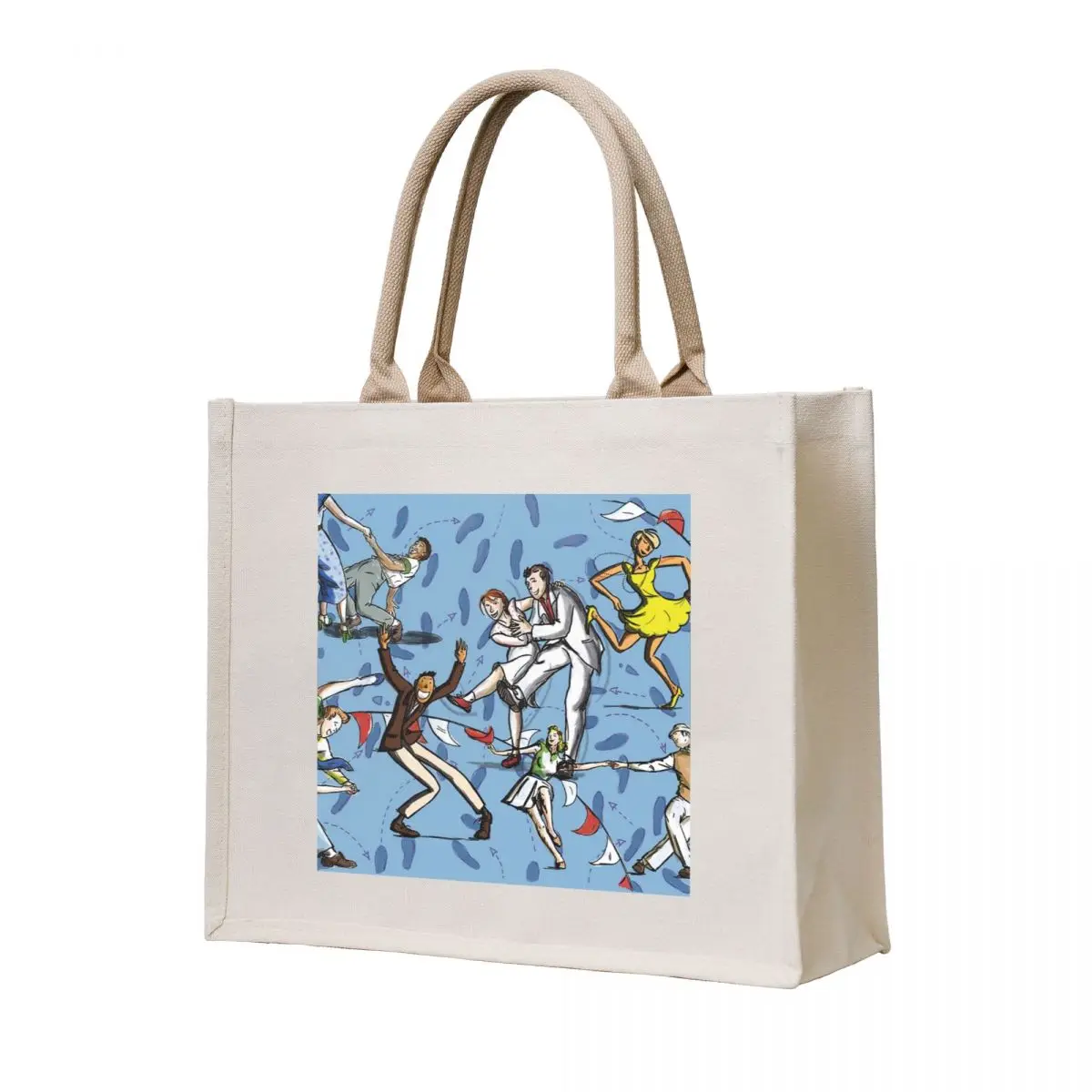 

Hep, hep, lindy hop! Tote Bag bags luxury women canvas tote bags Women's handbag
