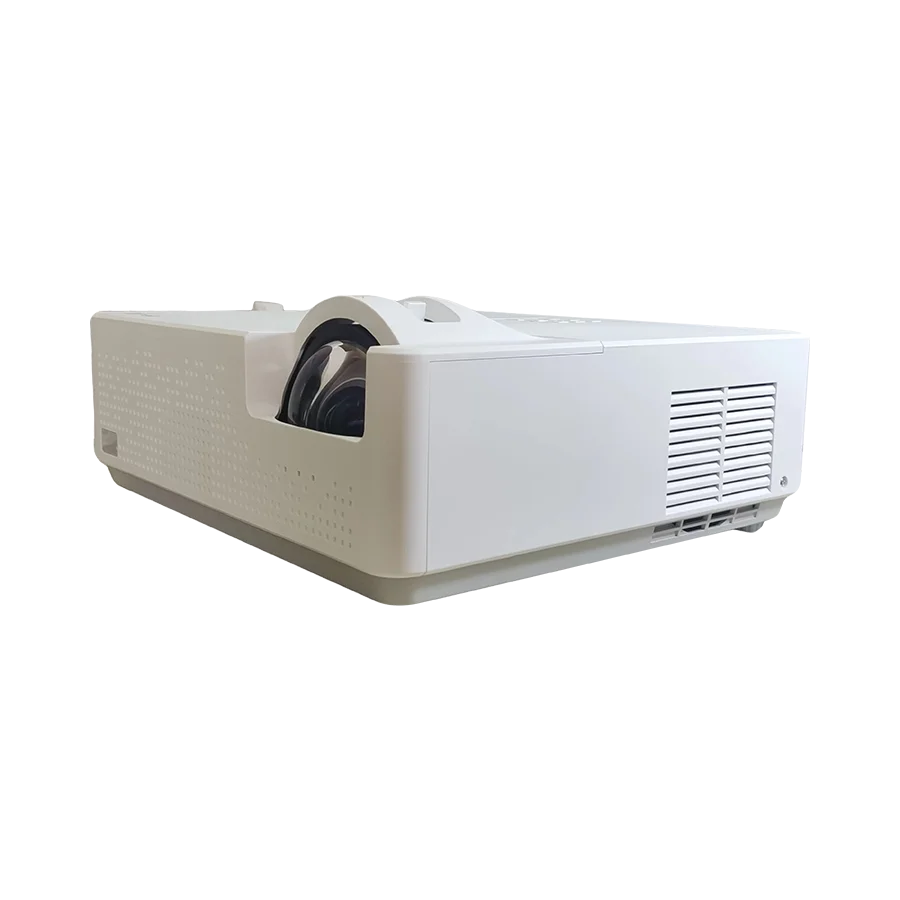 ZXY معدات عرض البيانات الذكية TI 0.65 DMD Wifi BT FHD DLP 3800 Ansi Beamer Ultra Short Throw Projector Video Proiettore Laser