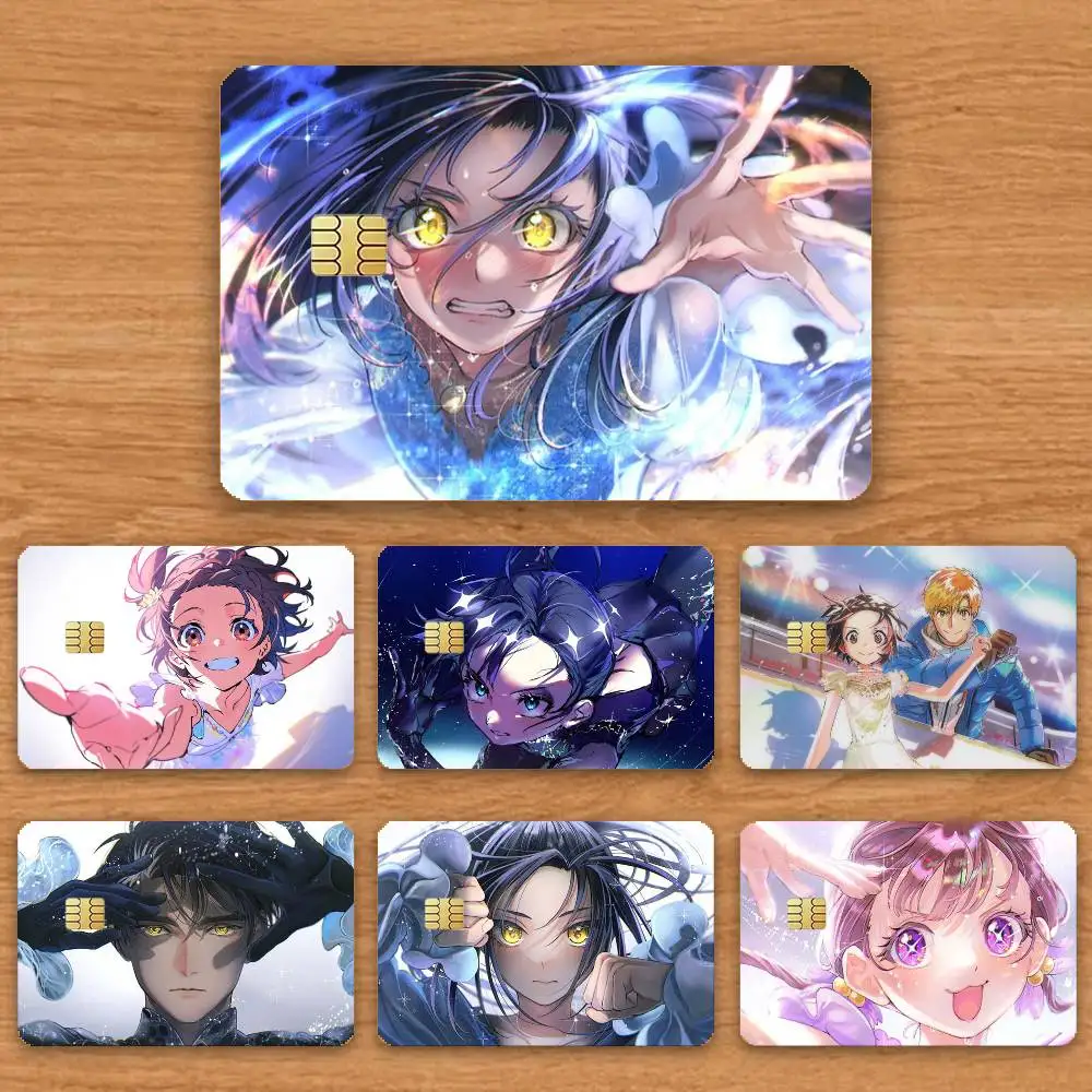 

Anime Medalist Credit Card HD Stickers Game Card Decal Card Matte Film Skin Small Chip Waterproof Sticker
