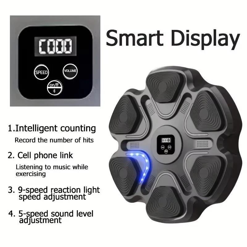 Music Boxing Machine Multifunctional Smart Boxing Punching Machine For Adult Boxing Target