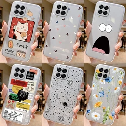 For Samsung Galaxy M33 5G Case Cute Cat Cartoon Protective Soft Silicone Phone Cases For Samsung M 33 GalaxyM33 Bumper Clear Bag