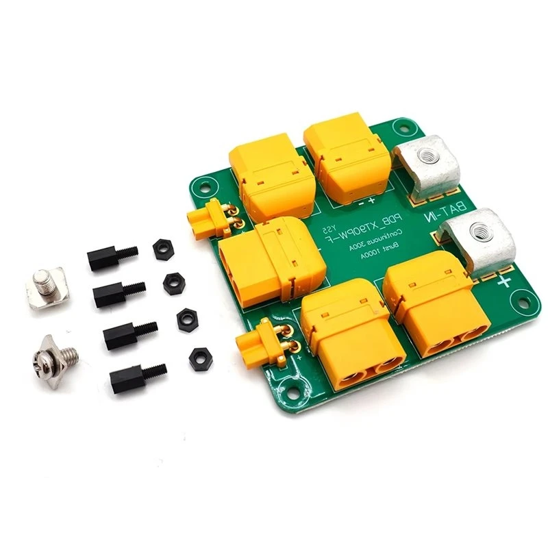 T23C 300A Power Distribution Board (PDB) Side Entry / Top Entry With XT90 & XT30 For FPV Drone Quadcopter ESC Battery Parts