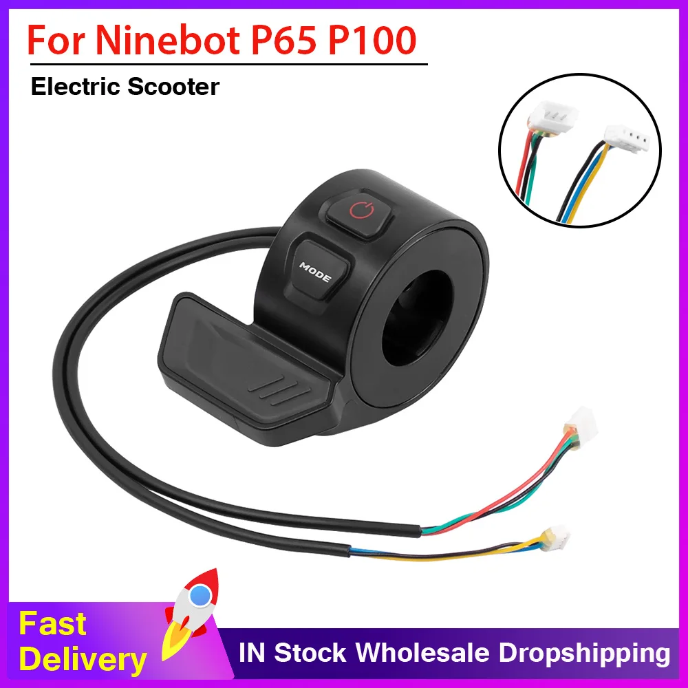 

Original Thumb Speed Controller Twist-Grip Accelerator Throttle For Segway-Ninebot P65 P100 Electric Scooter Kickscooter Parts