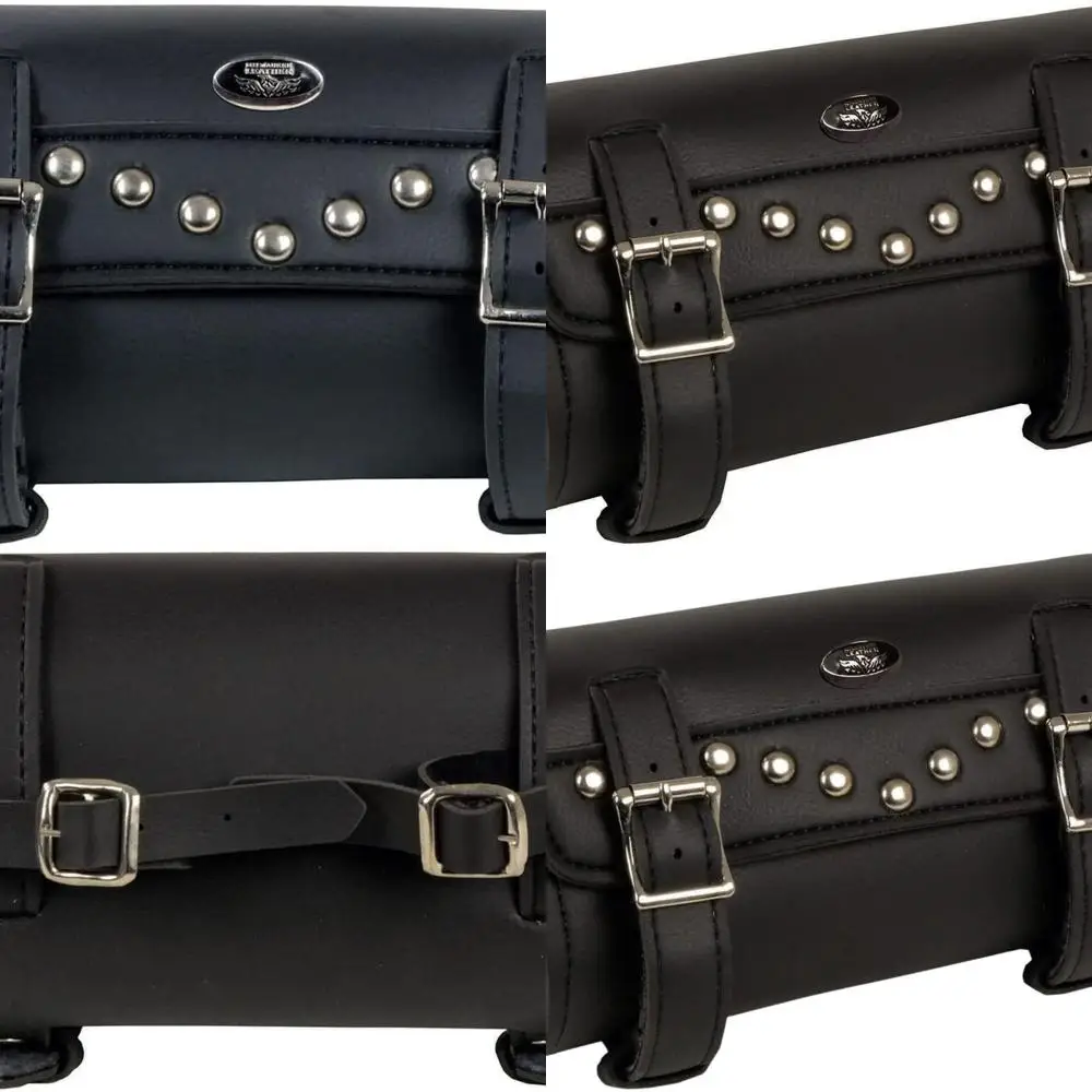 

Универсальная сумка для инструментов на мотоцикл с двойным ремнем — простая установка, единый размер для путешествий и езды