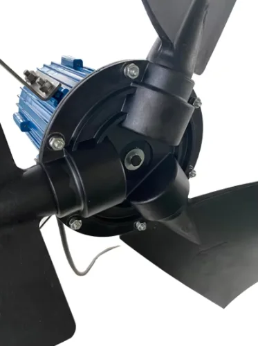 Gemaakt van roestvrij staal en aluminium, met elektronische bedieningsmotoren Fabrieksgroothandel in glasvezelconische ventilatoren