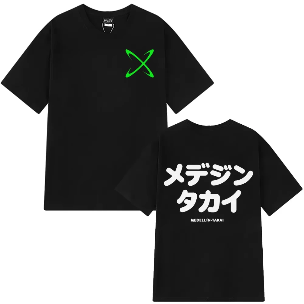 Camiseta con estampado del rapero Feid Ferxxo Tour 2026, camisetas góticas punk a la moda para hombres y mujeres, camisetas holgadas de algodón de verano estilo hip-hop, regalos para fanáticos